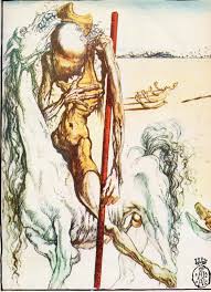 El ingenioso hidalgo don Quijote de la Mancha, ilustrado por Dalí